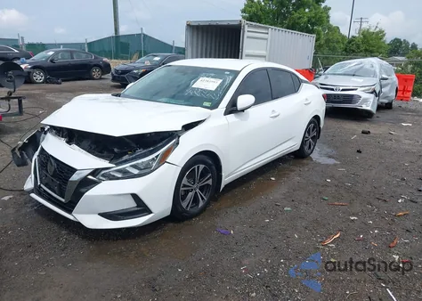 2020 Nissan Sentra Sv Xtronic Cvt from USA, damaged, VIN 3N1AB8CV6LY295882